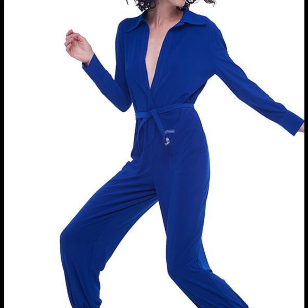 Norma Kamali shirt jog jumpsuit. BNWT